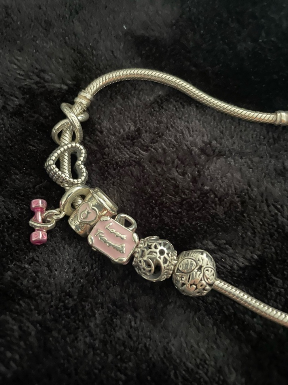 Pandora bracelet and gift bag!